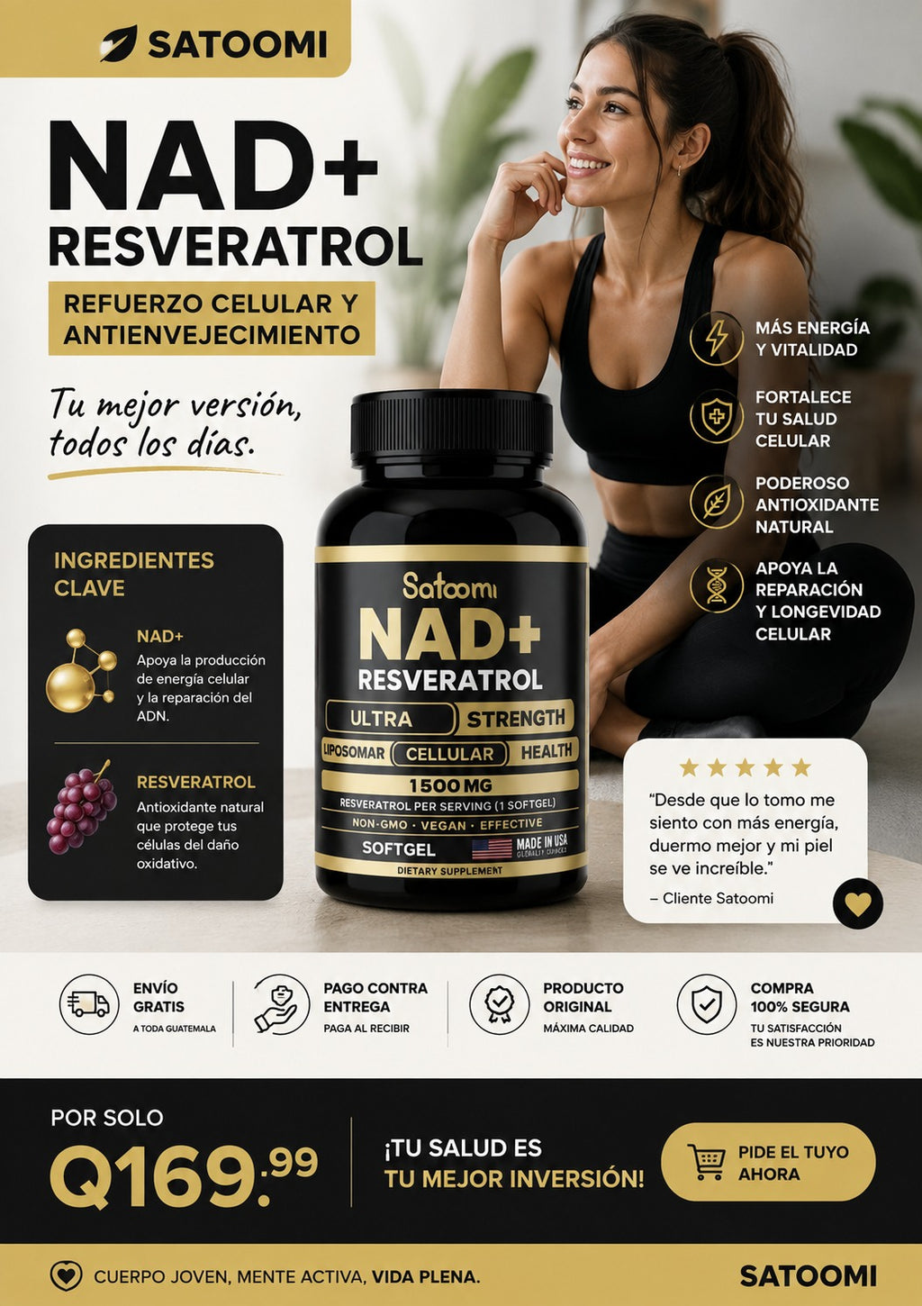 Ofertas express NAD Resveratrol