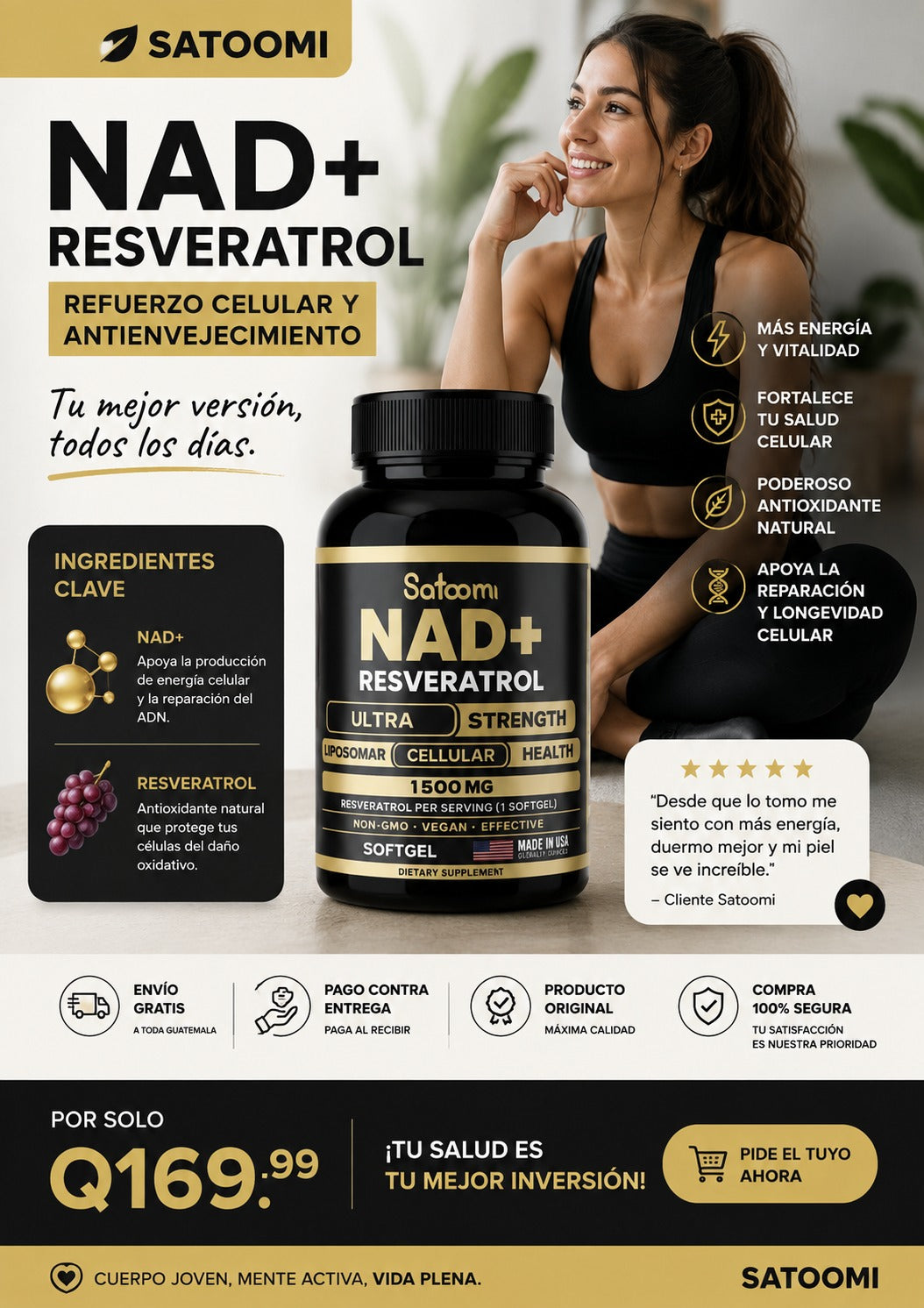 Ofertas express NAD Resveratrol